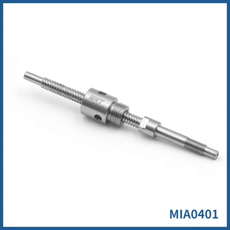 直径4mm 导程1mm  WKT研磨精密微型滚珠丝杆 非标定制 精度C3 C5