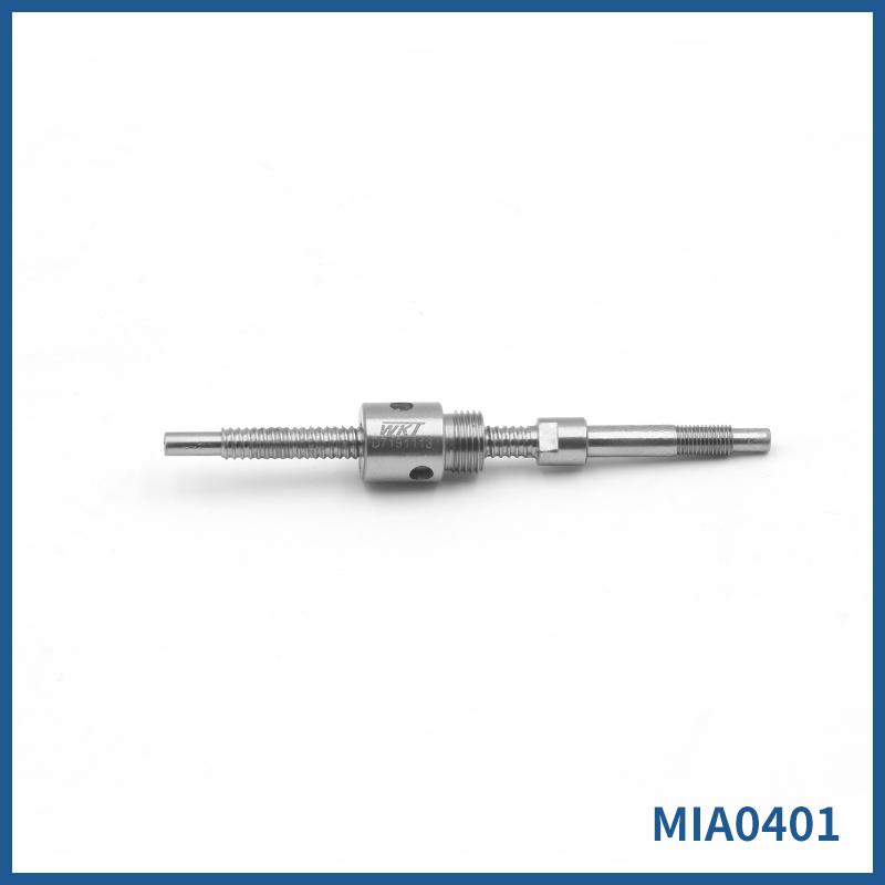 直径4mm 导程1mm  WKT研磨精密微型滚珠丝杆 非标定制 精度C3 C5