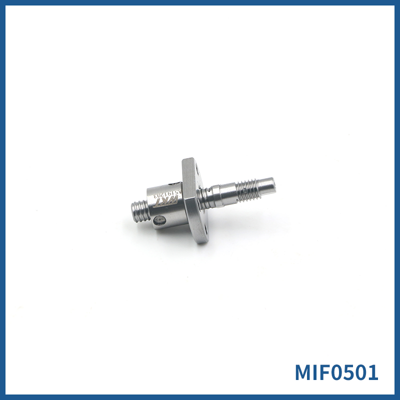 直径5mm 导程1mm WKT研磨精密微型滚珠丝杆  MIF0501 非标定制 精度C3 C5 