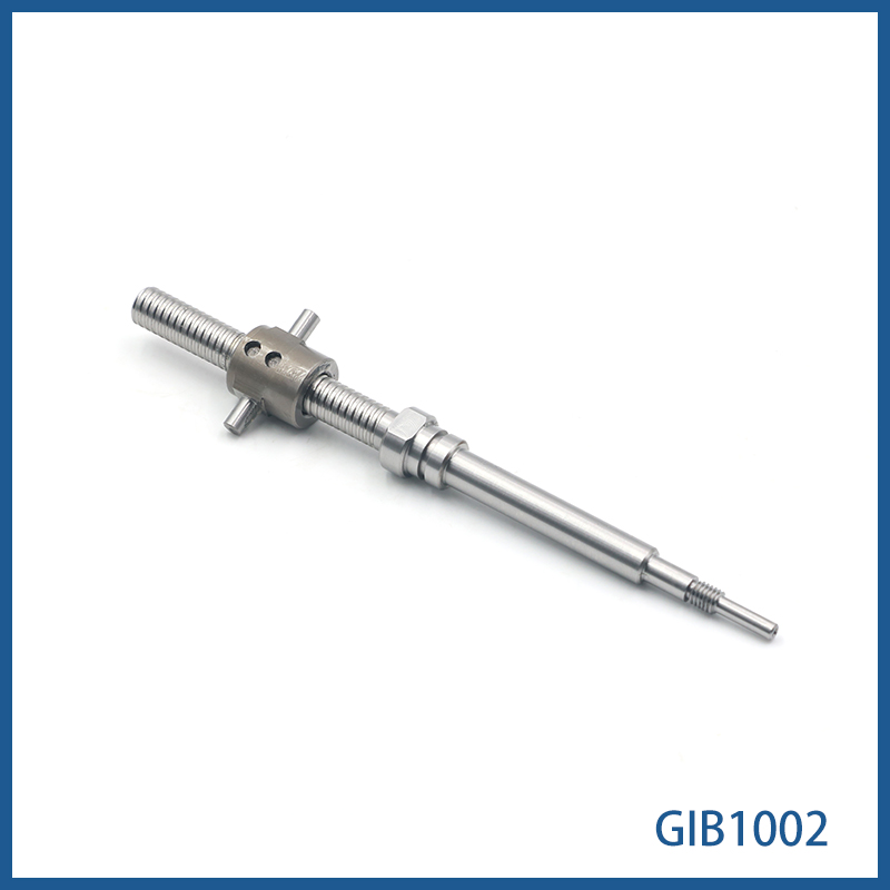 直径10mm 导程2mm WKT研磨精密微型滚珠丝杆 GIA1002 GIB1002  非标定制 精度C3 C5