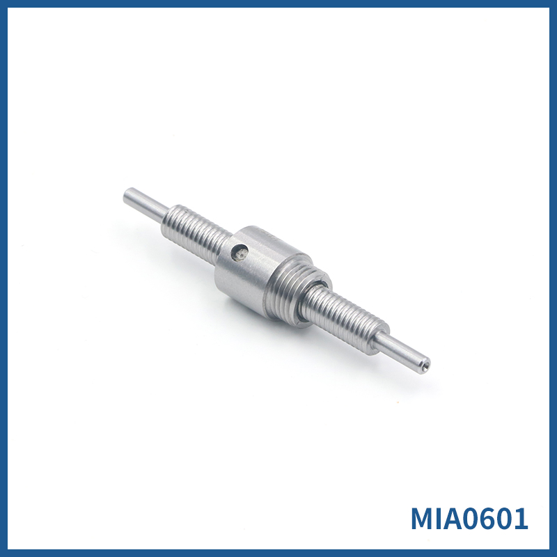 直径6mm 导程1mm WKT研磨精密微型滚珠丝杆  MIA0601 非标定制 精度C3 C5 