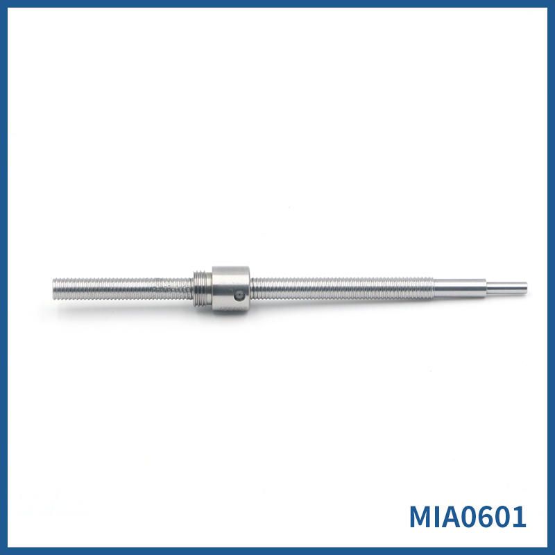 直径6mm 导程1mm WKT研磨精密微型滚珠丝杆  MIA0601 非标定制 精度C3 C5 