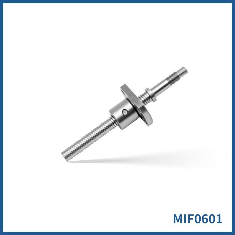直径6mm 导程1mm WKT研磨精密微型滚珠丝杆  MIF0601 非标定制 精度C3 C5 