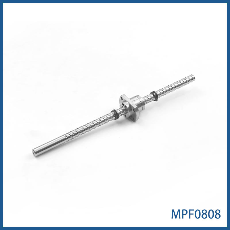 直径8mm 导程8mm WKT研磨精密微型滚珠丝杆  MPF0808 非标定制 精度C3 C5 