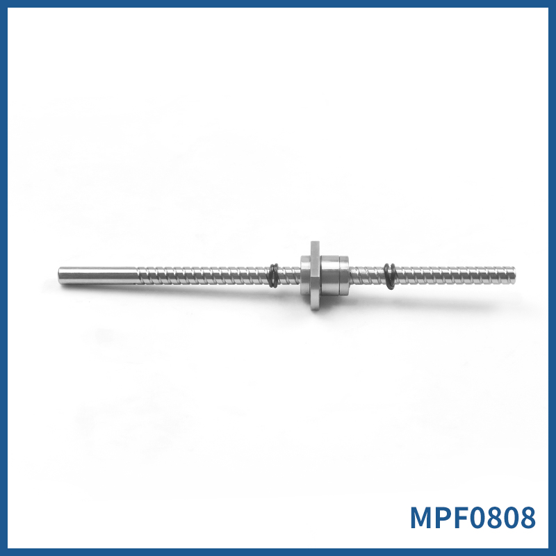 直径8mm 导程8mm WKT研磨精密微型滚珠丝杆  MPF0808 非标定制 精度C3 C5 