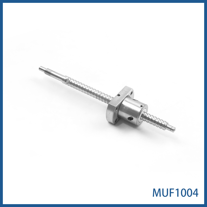 直径10mm 导程4mm WKT研磨精密微型滚珠丝杆  MUF1004  非标定制 精度C3 C5