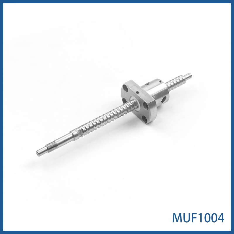 直径10mm 导程4mm WKT研磨精密微型滚珠丝杆  MUF1004  非标定制 精度C3 C5