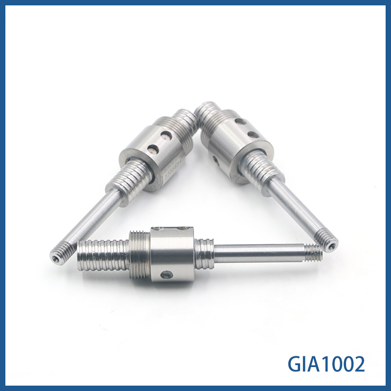 直径10mm 导程2mm WKT研磨精密微型滚珠丝杆 GIA1002 GIB1002  非标定制 精度C3 C5