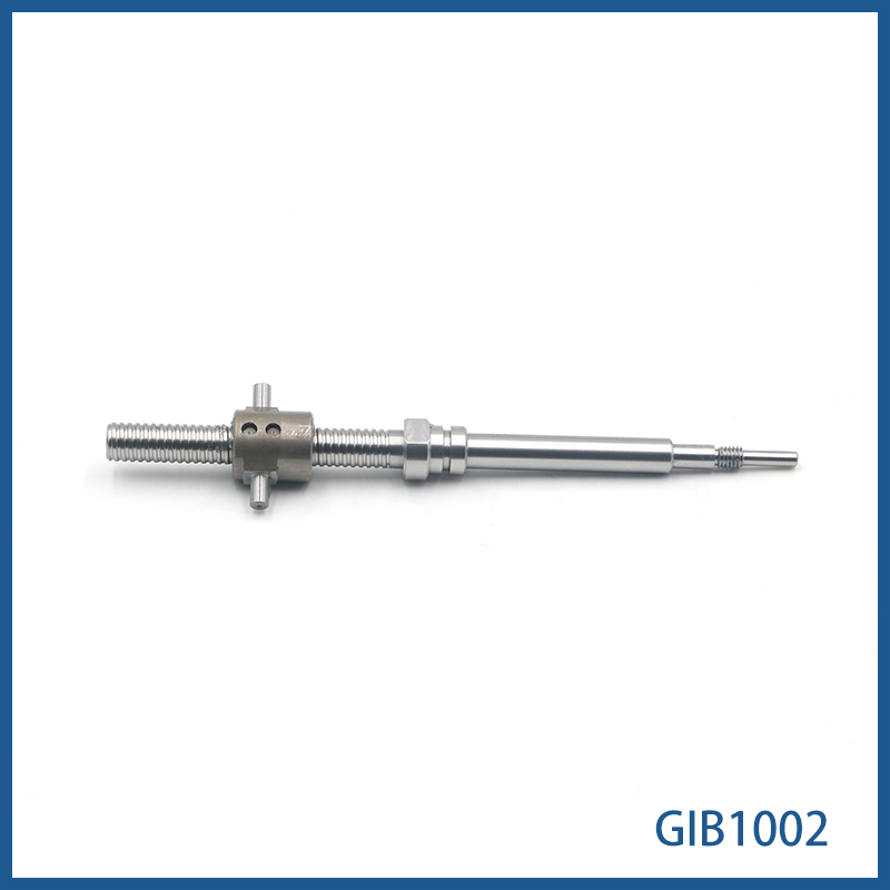 直径10mm 导程2mm WKT研磨精密微型滚珠丝杆 GIA1002 GIB1002  非标定制 精度C3 C5