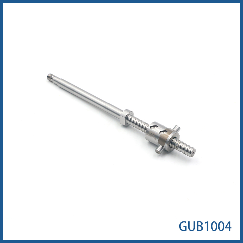 直径10mm 导程4mm WKT研磨精密微型滚珠丝杆  GUB1004 GUX1004  非标定制 精度C3 C5