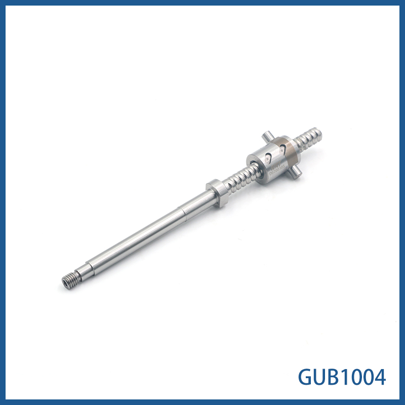 直径10mm 导程4mm WKT研磨精密微型滚珠丝杆  GUB1004 GUX1004  非标定制 精度C3 C5