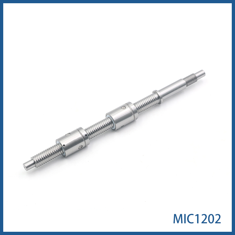 直径12mm 导程2mm WKT研磨精密微型滚珠丝杆  MIF1202 MIC1202  非标定制 精度C3 C5