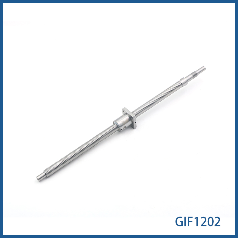 直径12mm 导程2mm WKT研磨精密微型滚珠丝杆  GIF1202  非标定制 精度C3 C5