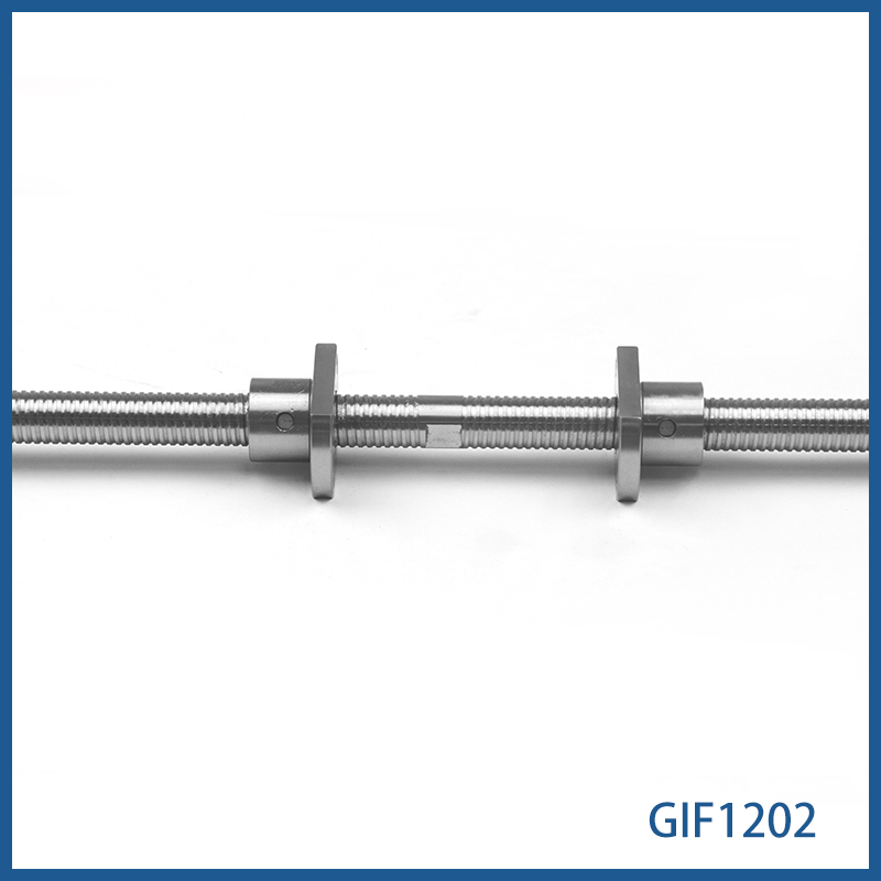 直径12mm 导程2mm WKT研磨精密微型滚珠丝杆  GIF1202  非标定制 精度C3 C5