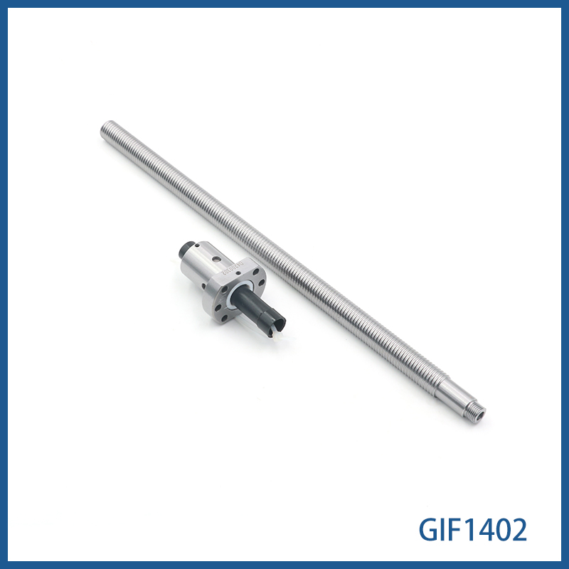 直径14mm 导程2mm WKT研磨精密微型滚珠丝杆 GIF1402 非标定制 精度C3 C5