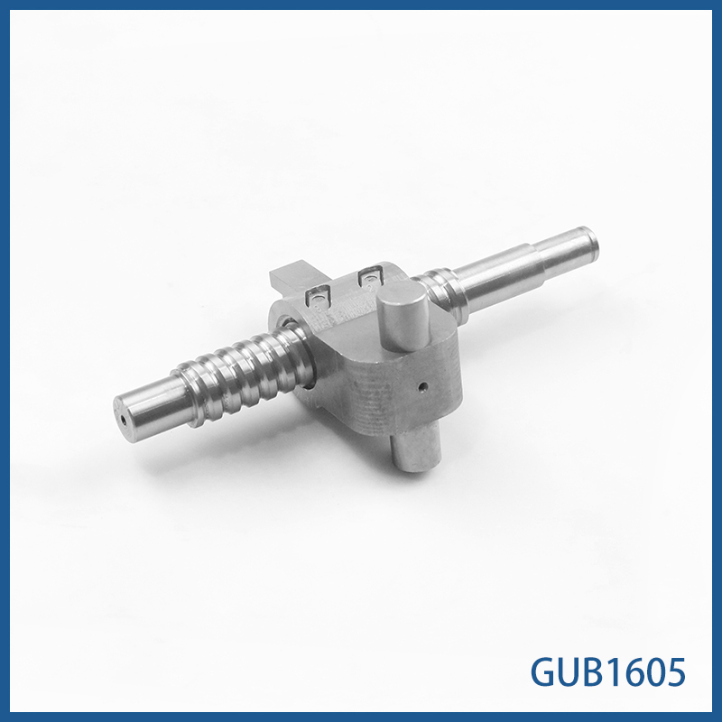 直径16mm 导程5mm WKT研磨精密微型滚珠丝杆 GUB1605  非标定制 精度C3 C5