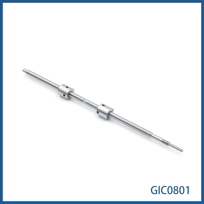 直径8mm 导程1mm WKT研磨精密微型滚珠丝杆  GIC0801 非标定制 精度C3 C5 
