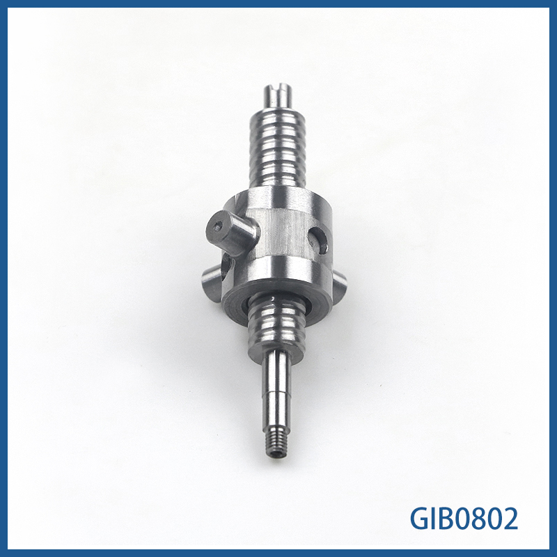 直径8mm 导程2mm WKT研磨精密微型滚珠丝杆 GIB0802  非标定制 精度C3 C5