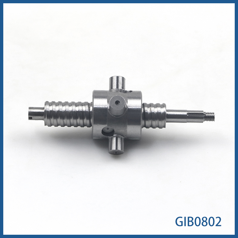 直径8mm 导程2mm WKT研磨精密微型滚珠丝杆 GIB0802  非标定制 精度C3 C5