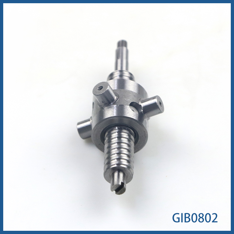 直径8mm 导程2mm WKT研磨精密微型滚珠丝杆 GIB0802  非标定制 精度C3 C5