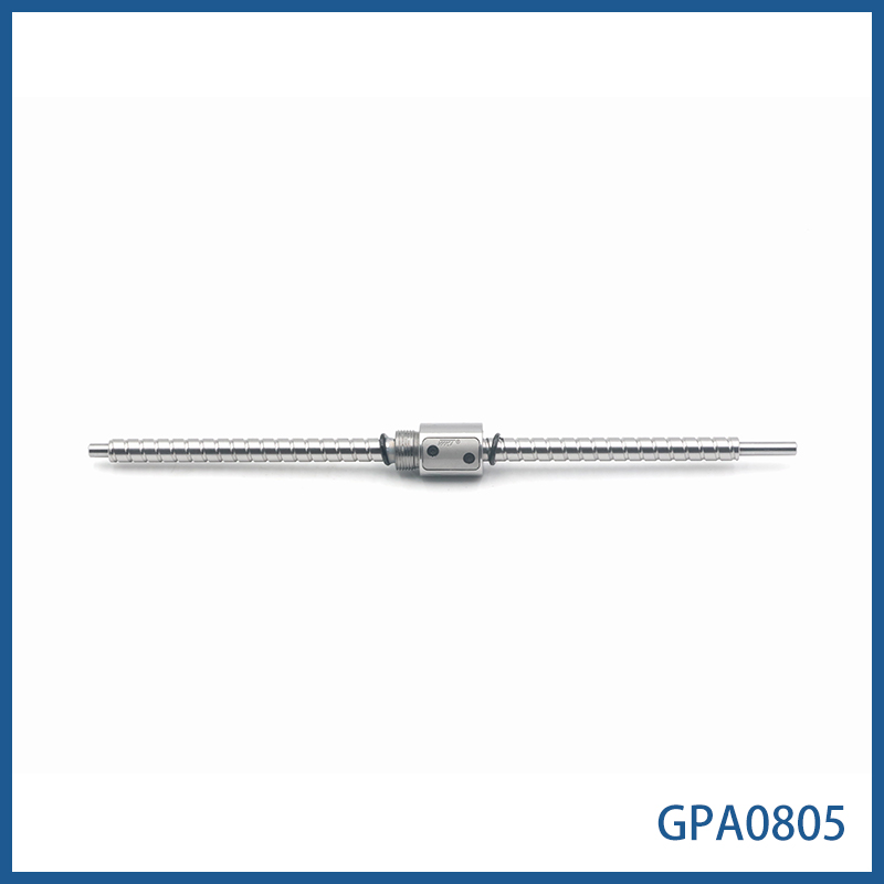 直径8mm 导程5mm WKT研磨精密微型滚珠丝杆 GPA0805 非标定制 精度C3 C5