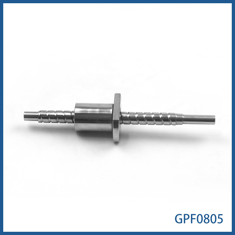 直径8mm 导程5mm WKT研磨精密微型滚珠丝杆 GPF0805 非标定制 精度C3 C5